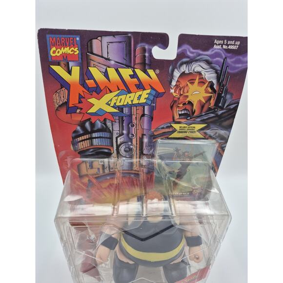 Marvel Comics X-Men X-Foce The Blob Action figure Toy Biz 1995 New Sealed - Picture 3 of 10